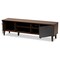 Baxton Studio Moina Two-Tone Walnut Brown and Grey Finished Wood TV Stand 169-10819 - alternate 5